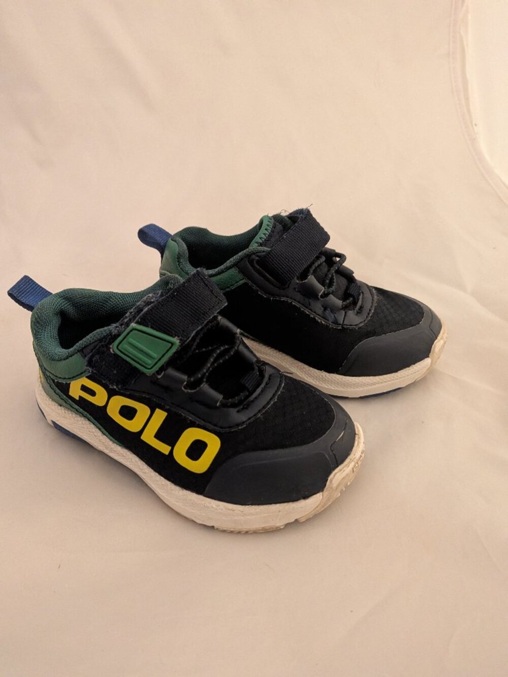Polo Ralph Lauren toddler shoe size 7 Blue Green